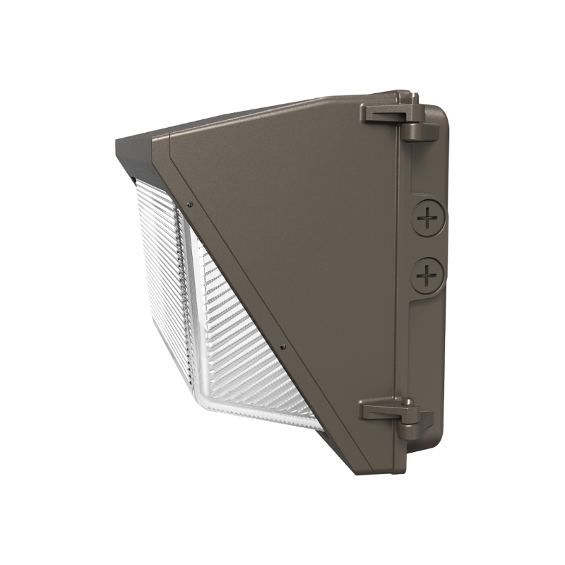 PT-WPH 40W/50W/60W Half Cut-Off LED Wall Pack with 3CCT, Wattage, and Beam Angle Selector, Up to 9,179 Lumens, 100-277V