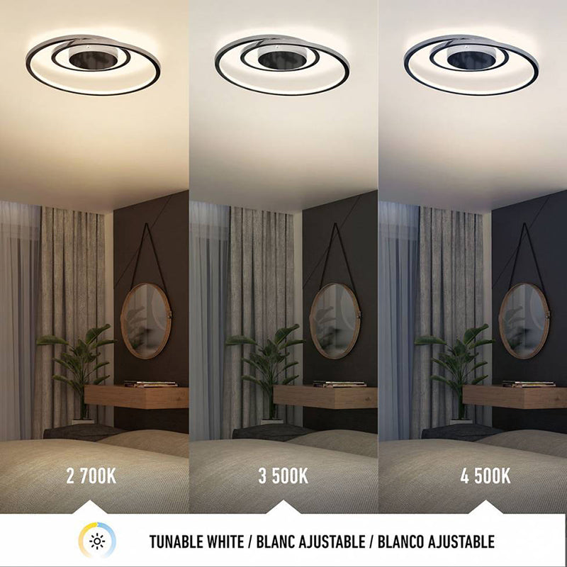 FM-SA Salto 1-lt 14" LED Flush Mount, CCT