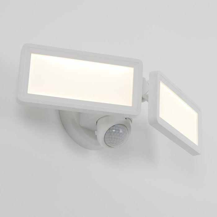OUT2-DEMP-WT Sentinel 12" LED Flat Panel Security Light