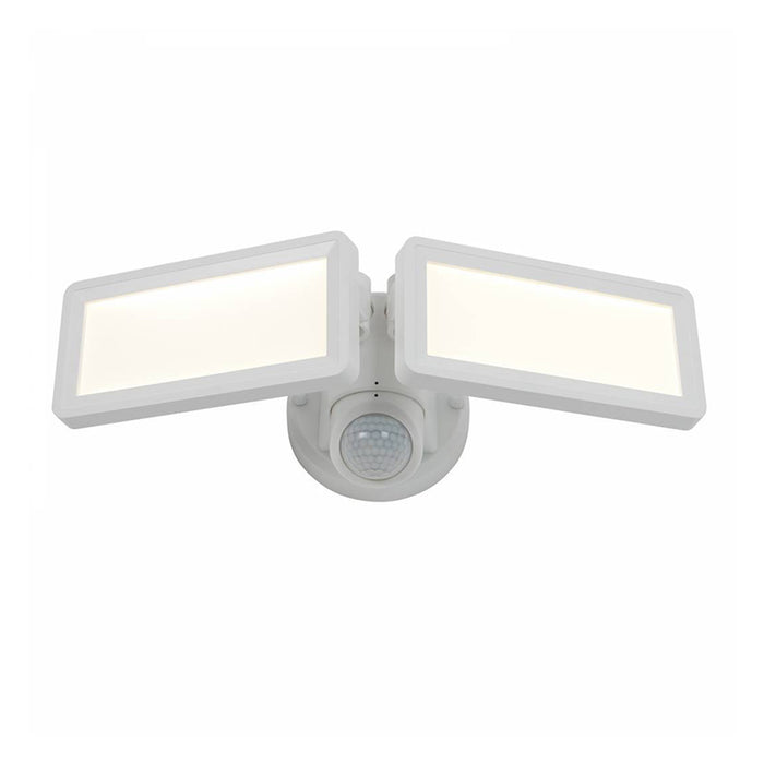 OUT2-DEMP-WT Sentinel 12" LED Flat Panel Security Light
