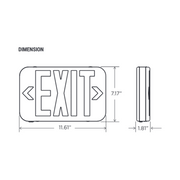 PT-EXL-2 Series Bi-Color LED Exit Sign