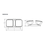 EML-S-DL-2 LED Indoor Thermoplastic Remote Head
