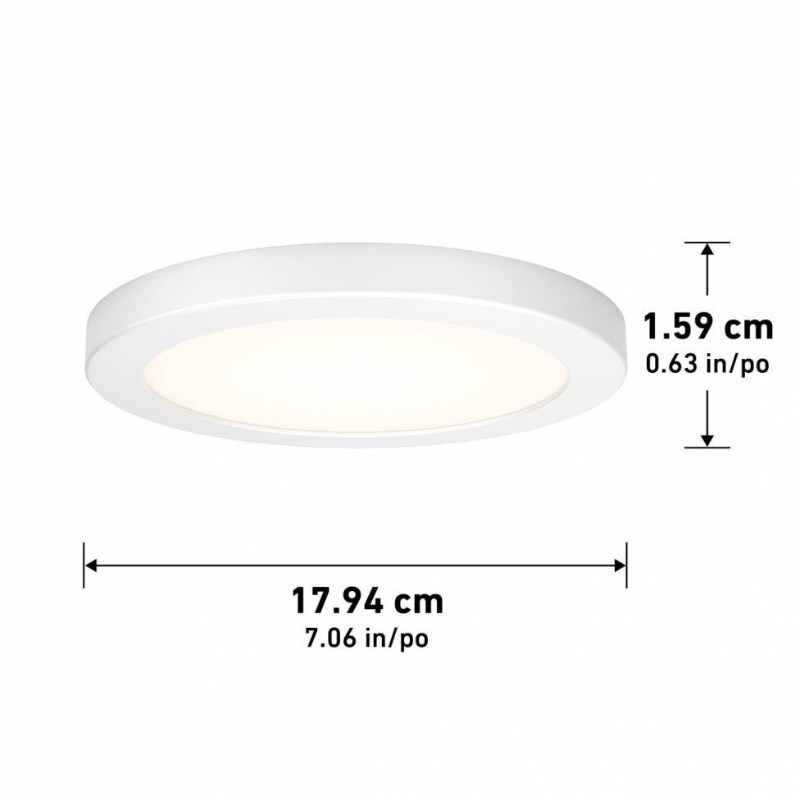 7FLPR-SP Skylight Pro 1-lt 7" LED Flush Mount- Pack of 12