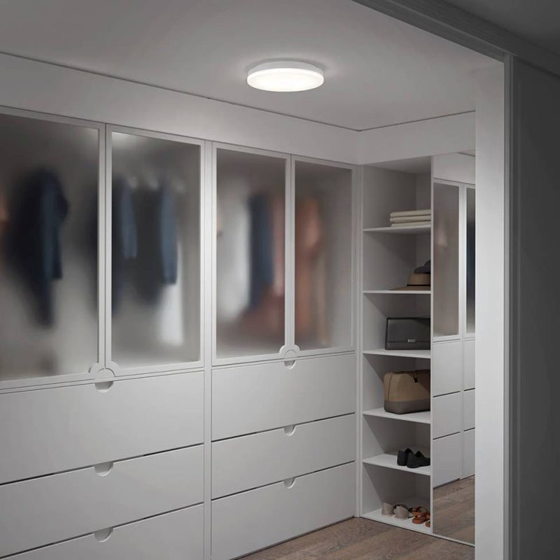 13FM-ST-WH Stellio 1-lt 13" LED Flush Mount- Pack of 2