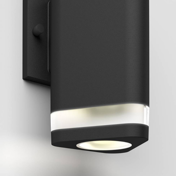 SCIN-TG-MB Trygon 2-lt 11" Tall LED Outdoor Wall Light