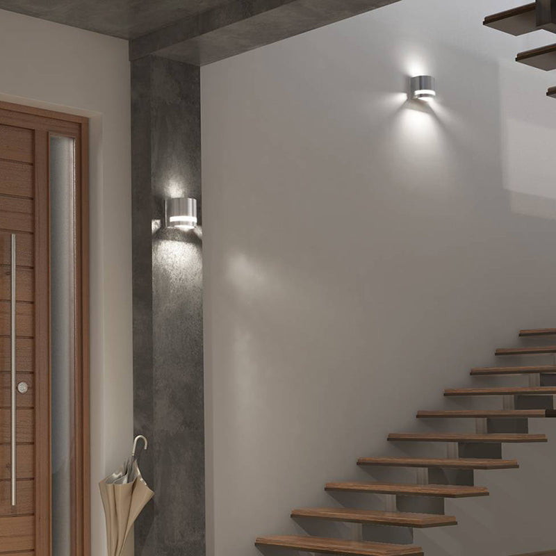 OUT-VR Valor Round 1-lt 5" LED Outdoor Wall Light