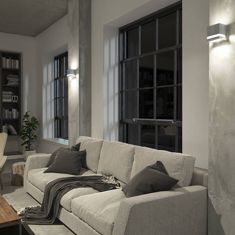 OUT-VS-SS Valor Square 1-lt 5" LED Outdoor Wall Light