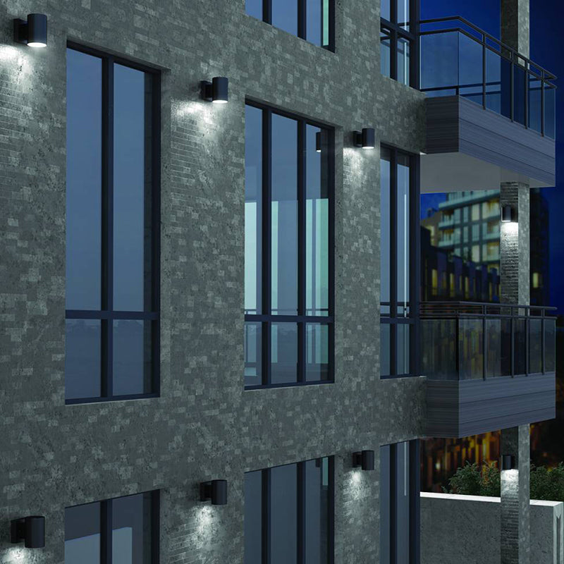 OUT-WTC Walton 1-lt 6" LED Outdoor Wall Light, CCT