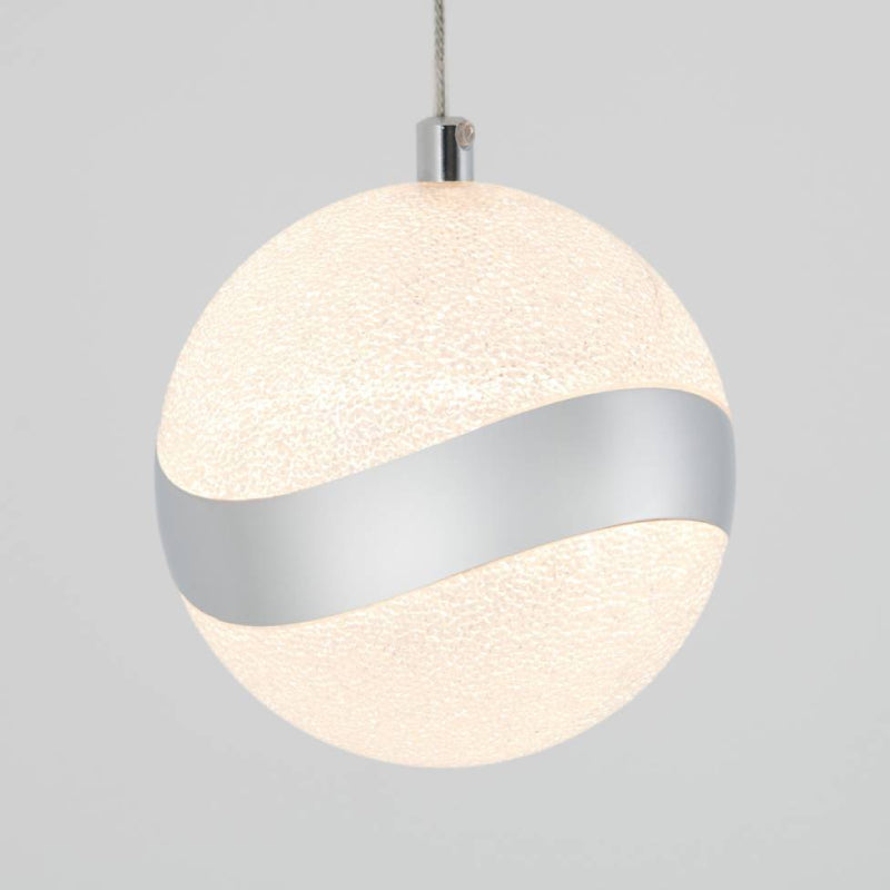 PDT-1WA Wavey 1-lt 5" LED Pendant