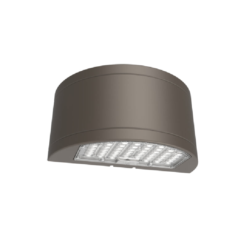 PT-WPR Series 24W/32W/40W Round Wall Pack with 3CCT and Wattage Selector