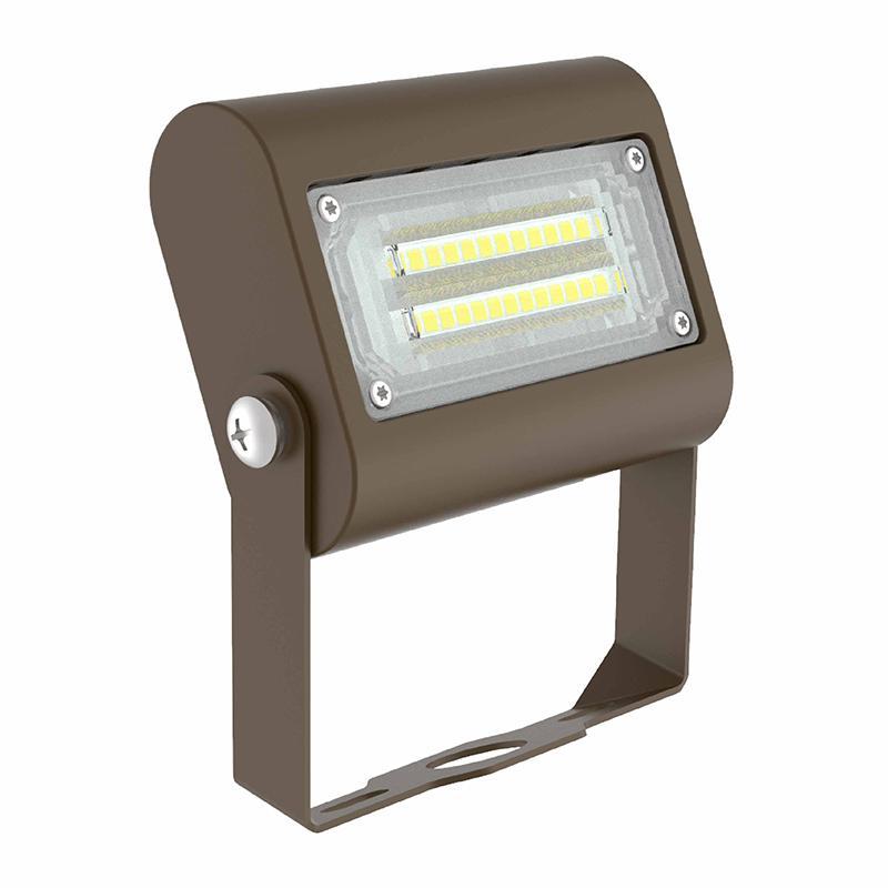 LFX 15W LED Extra Small Flood Light with U Bracket, 5000K