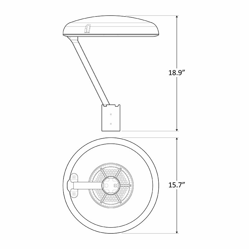 LGP 42W LED Area Light