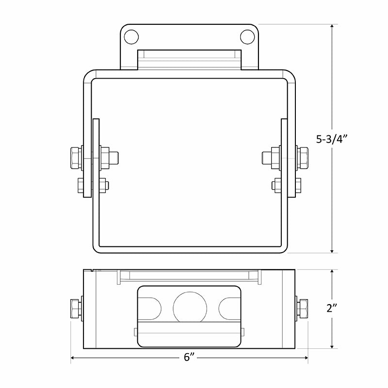 LFX-YK Yoke for LFX & LF4PRO Floodlight