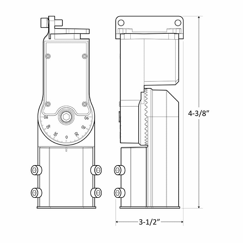 LFX-SF Slip Fitter for Floodlight