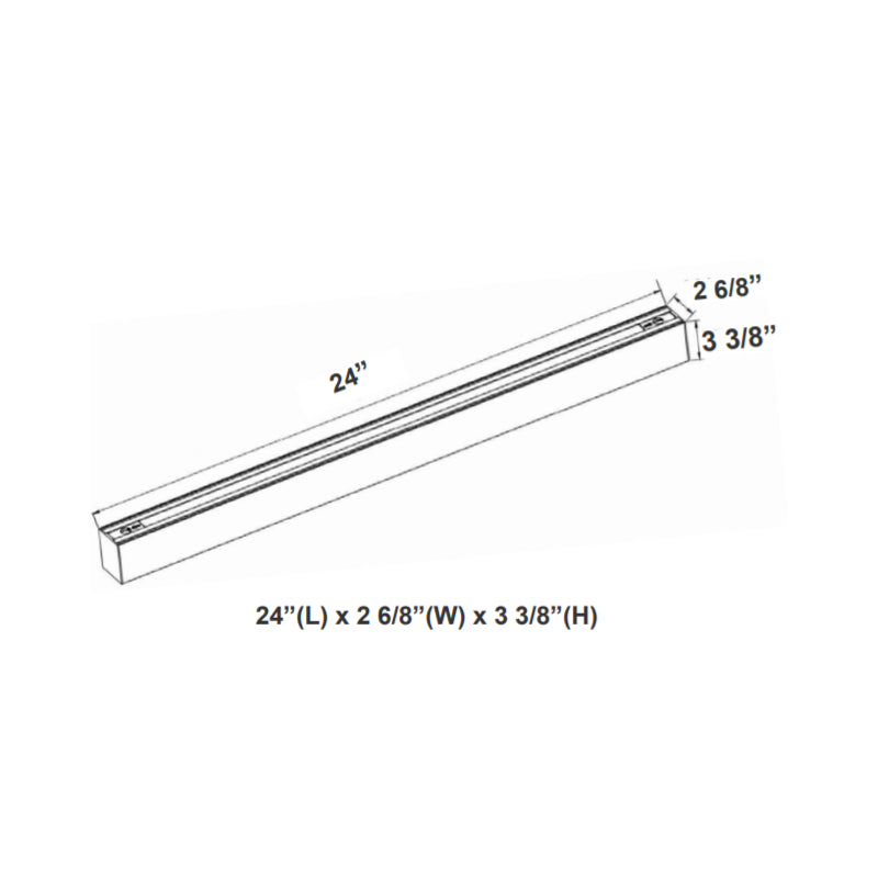 SCX 2FT 20W LED Linkable Linear Light, CCT