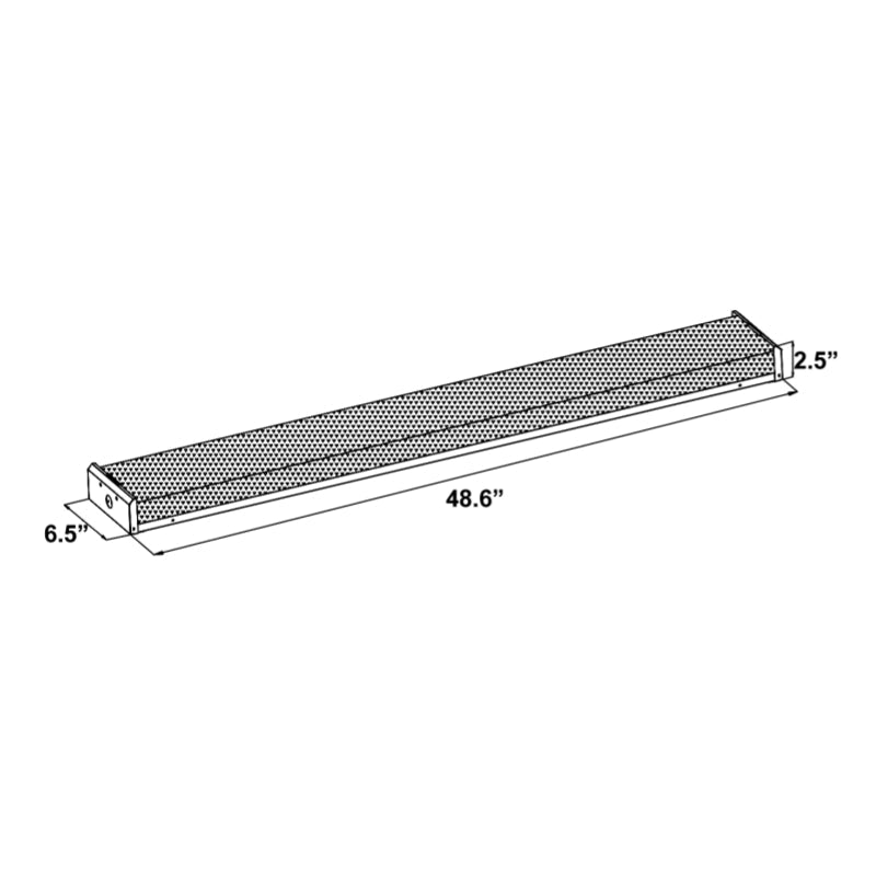 WAS 4-FT 42W LED Standard Wraparound, 4000K, 4400 Lumens, Dimmable, 100-277V