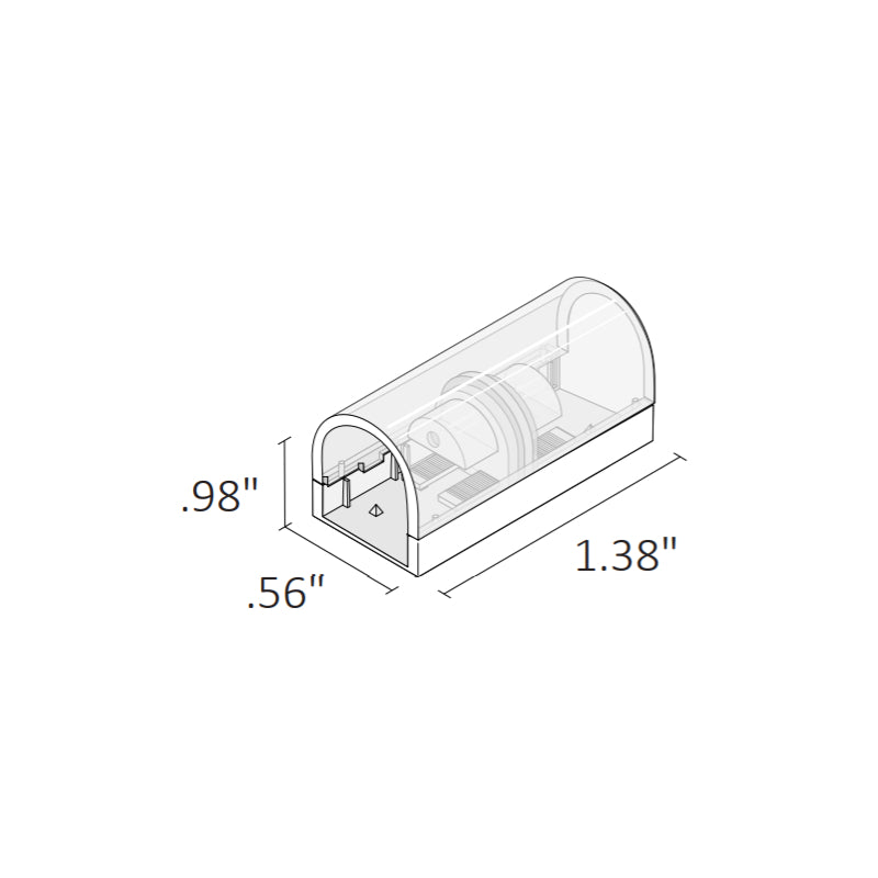 NEON BLAZE Side Bending, Strip to Strip Connector, 2-Pack