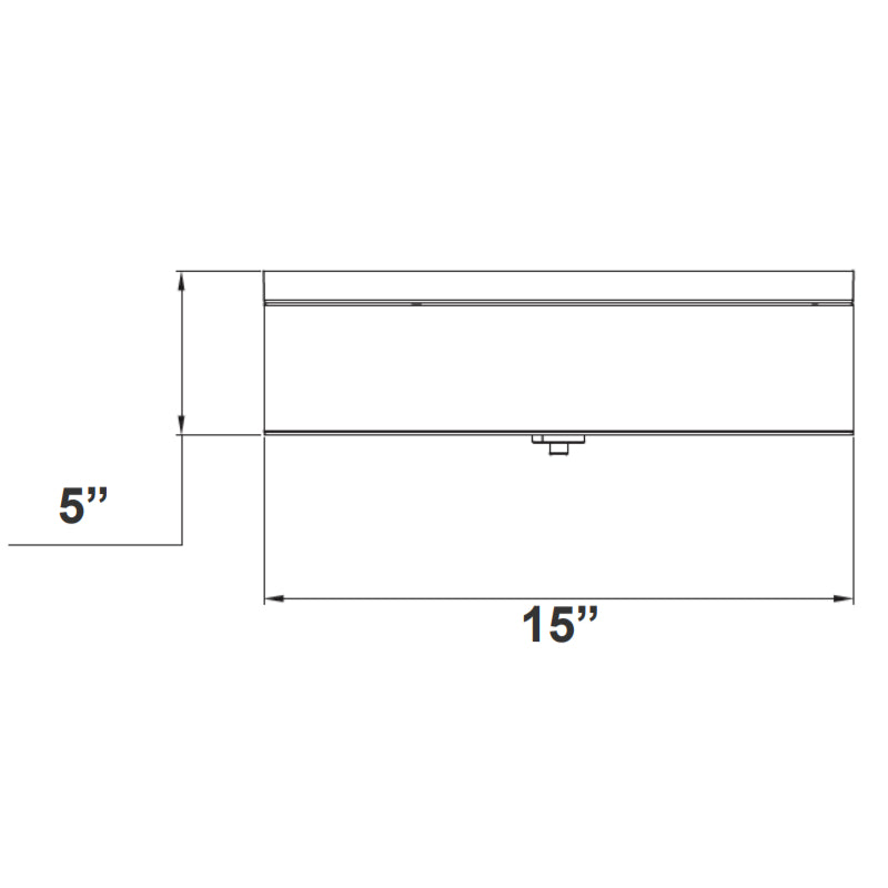 LCFF 15" LED Flush Mount