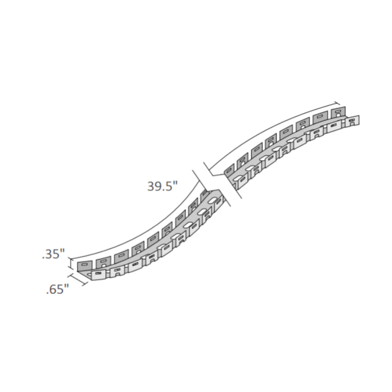 NEON BLAZE Top Bending, Flexible Spine Channel