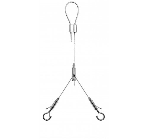 SCL-GSY20 Heavy-Duty Adjustable 1/16" 20 Ft. Suspension Kit