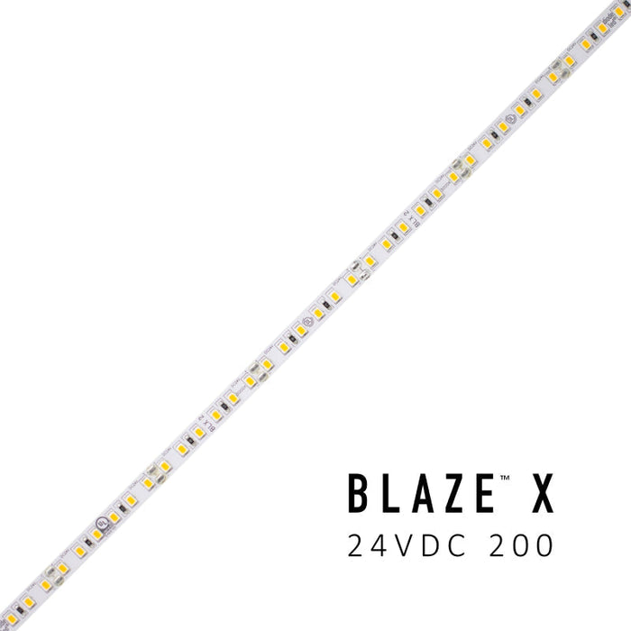 BLAZE X 200 3.1W/ft LED Tape Light, 24V, 16-ft, 3000K
