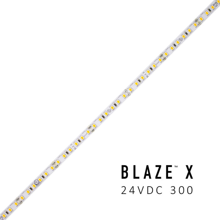 BLAZE X 300 4.3W/ft LED Tape Light, 24V, 16-ft, 2700K