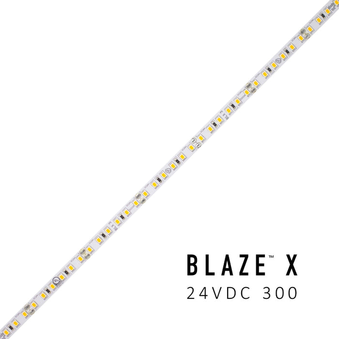 BLAZE X 300 4.3W/ft LED Tape Light, 24V, 16-ft, 2400K