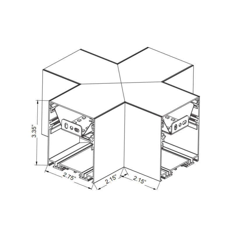 SCX X Section Corner Fixture Modules, CCT