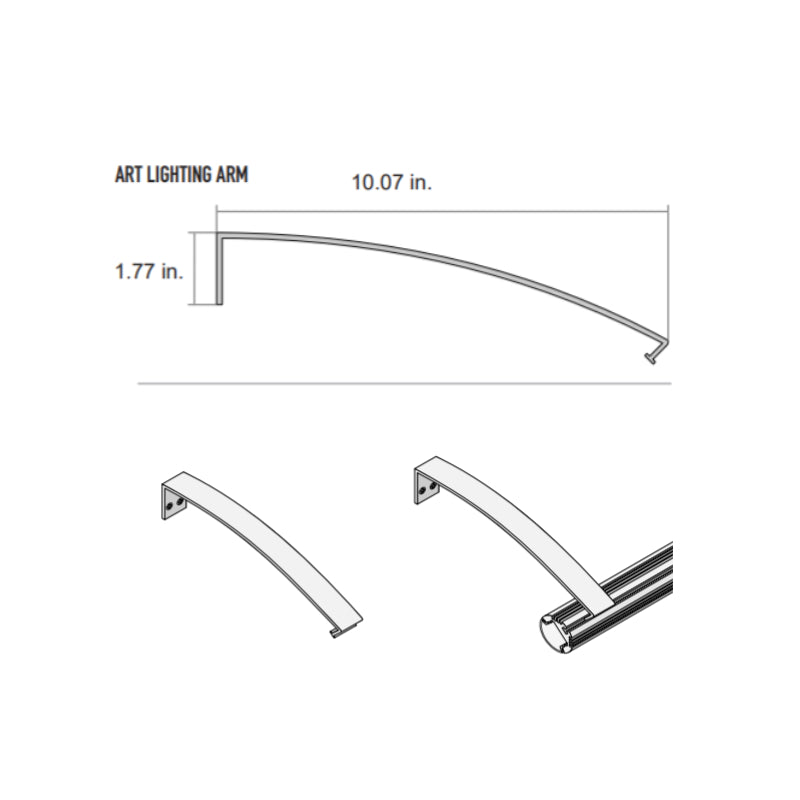 CHROMAPATH 79" Art Rod Channel Bundle