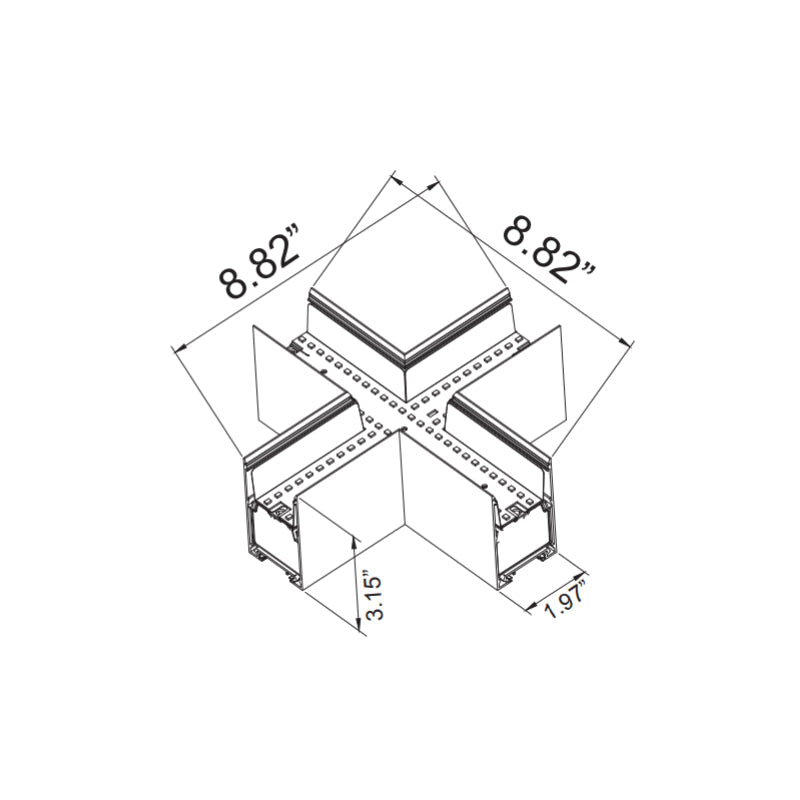 SCX2 X Section Corner Fixture Modules, CCT