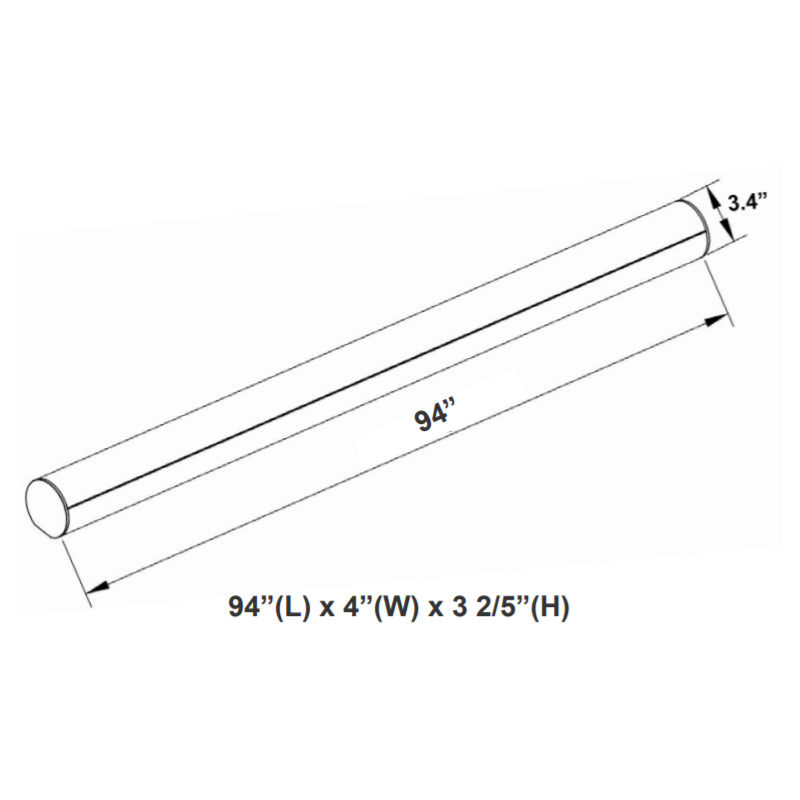 SCXR 8FT 80W LED Linear Light, CCT