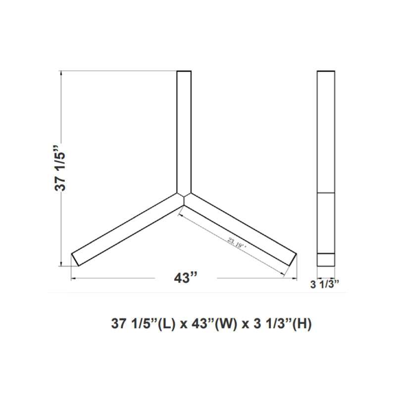 SCX-Y2FT 60W LED Y Fixture, CCT