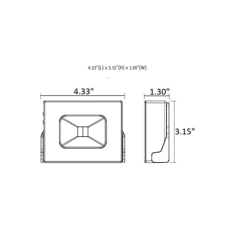 WL-3IN1 10W LED Work Light, 6000K