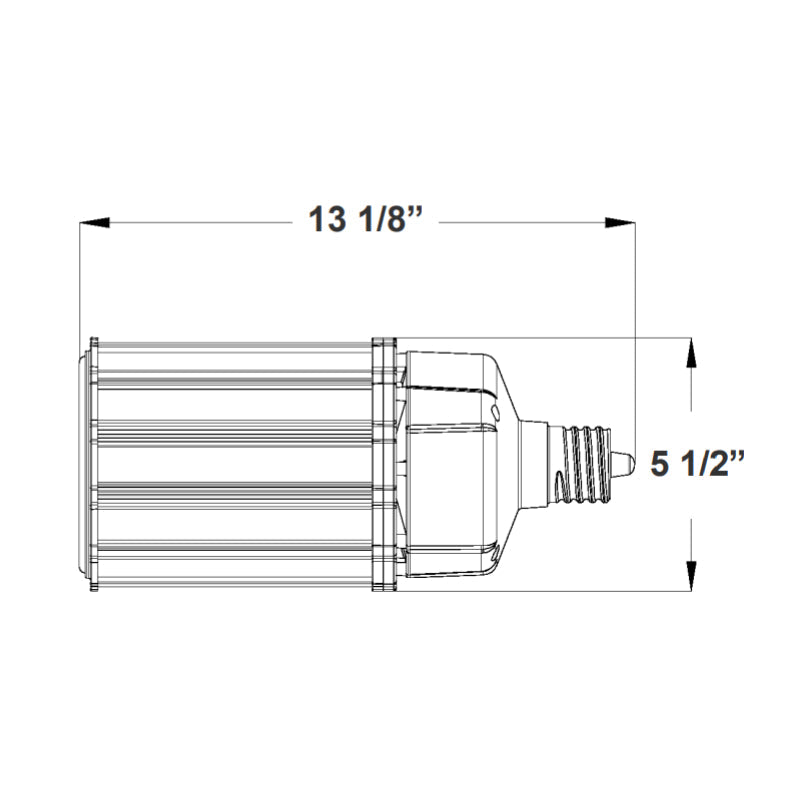 CL-EHL 300W LED Corn Bulb, E39 Base, 5000K