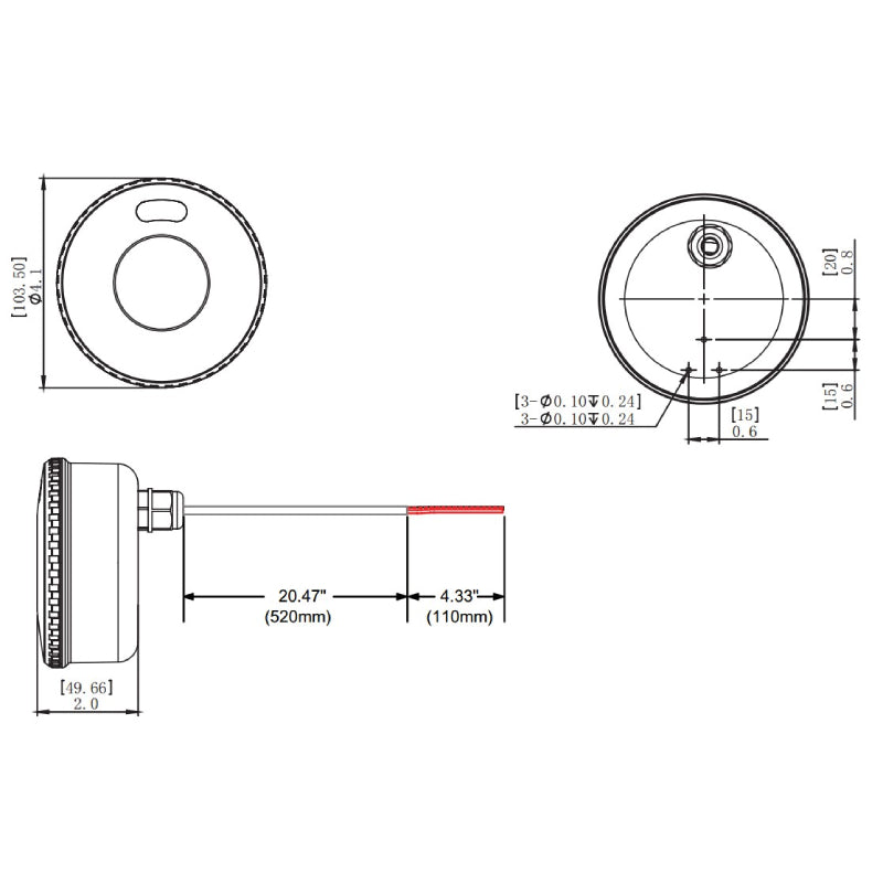 WEC-3MR-45 0-10V MW 120-277V IP66 Highbay Sensor