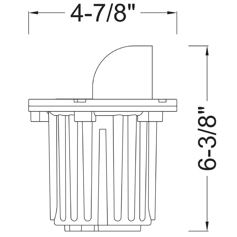 WL-701 Well Light With Directional Lamp Bracket