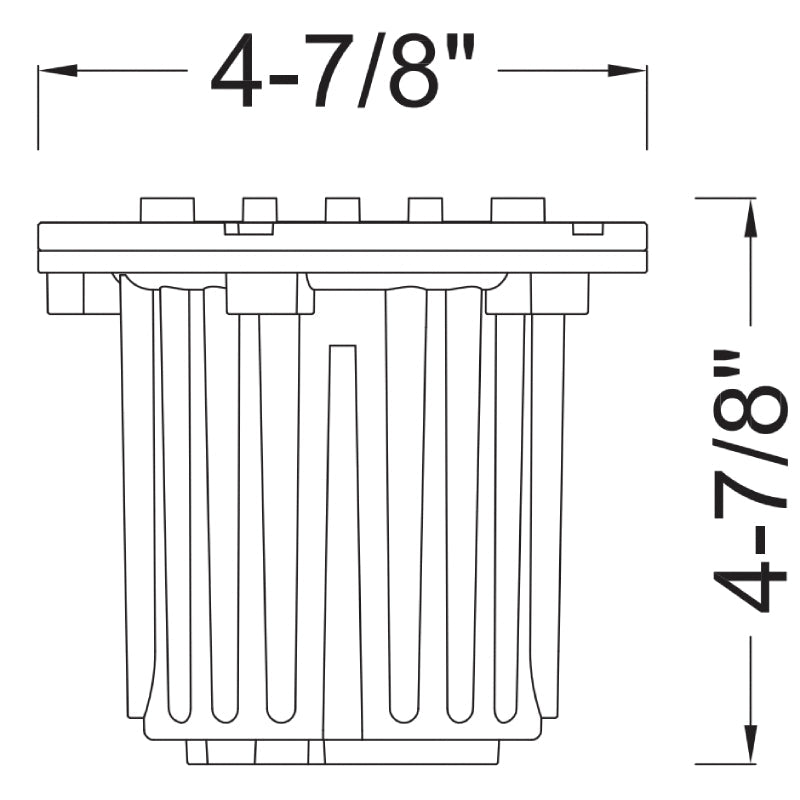 WL-708 Well Light With Directional Lamp Bracket