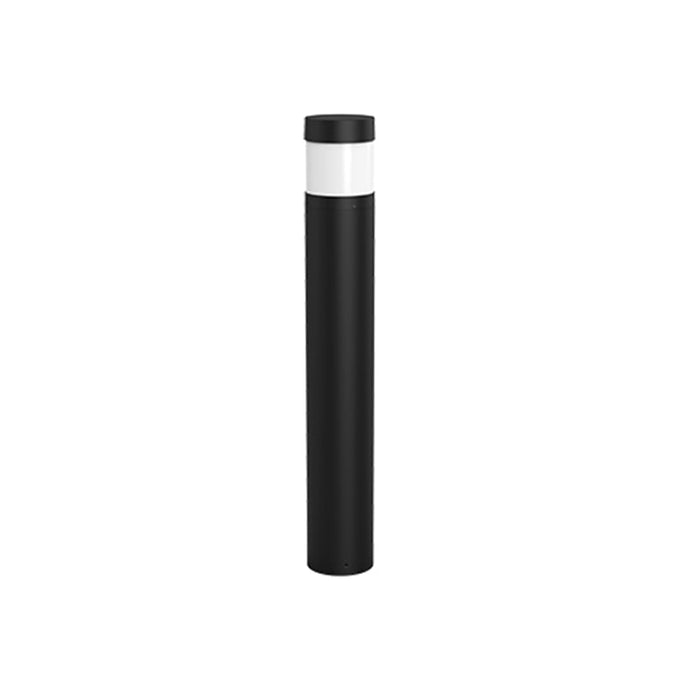 BOL 42" LED Round Flat Top Bollard - Cone Reflector, Frosted Lens