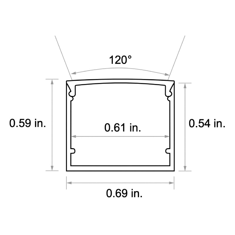 CHROMAPATH 48" Bundle Channel, Canal