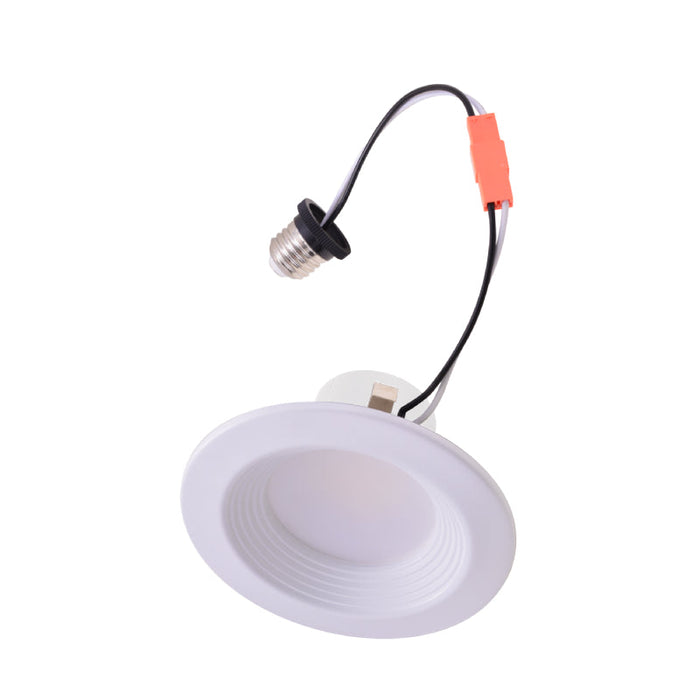 E3DLB 4" LED 10W Baffled Downlight, CCT Selectable Dimmable