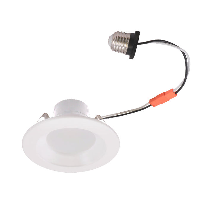 E3DLS 4" LED 12W Smooth Downlight, CCT Selectable Dimmable