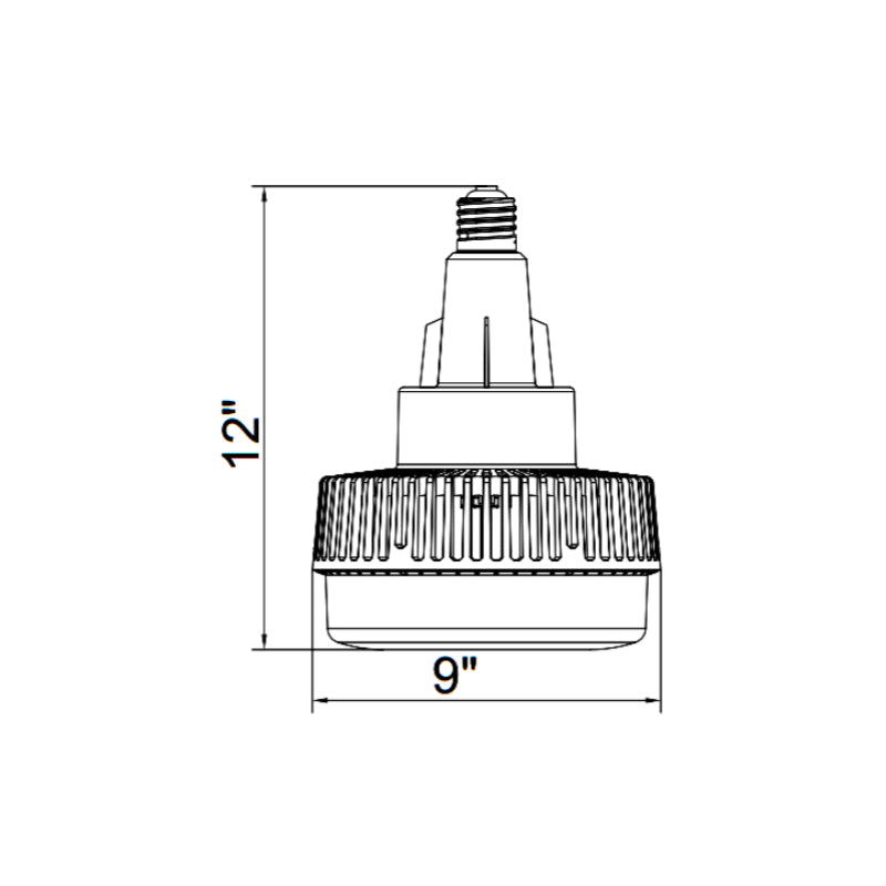 HPL-HB 140W LED High Power Lamp, E39 Base, 5000K