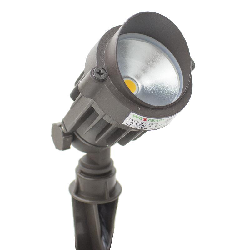 LF12 6W 12V LED Bullet Landscape Flood Light, 3000K