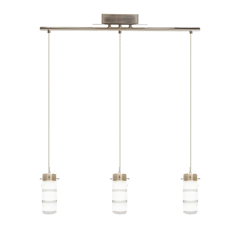 LCFB 3-lt LED Pendant with Straight Bar