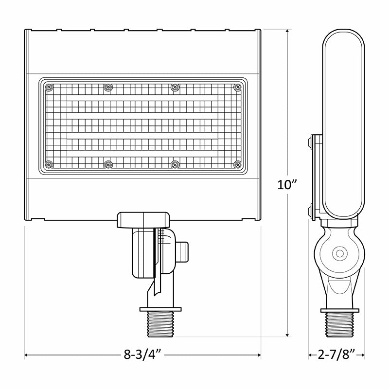 LFX-SM 10W/15W/20W/30W LED Small Flood Light with Knuckle, CCT