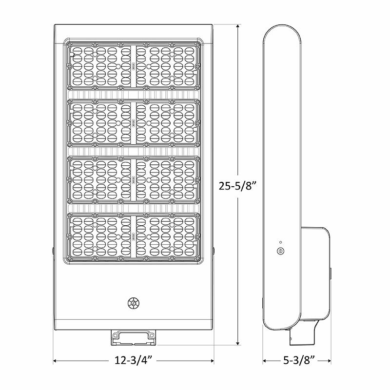 LFX 300W/400W/500W/600W LED Flood Light, 5000K, 480V