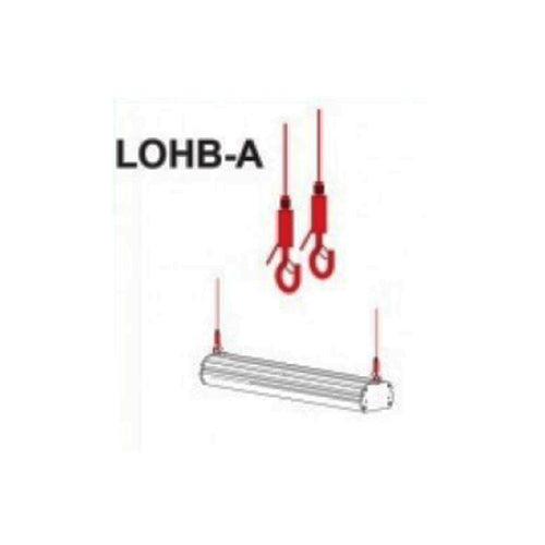 LOHB-A 3.3ft Adjustable Aircraft Suspension Cables with hooks