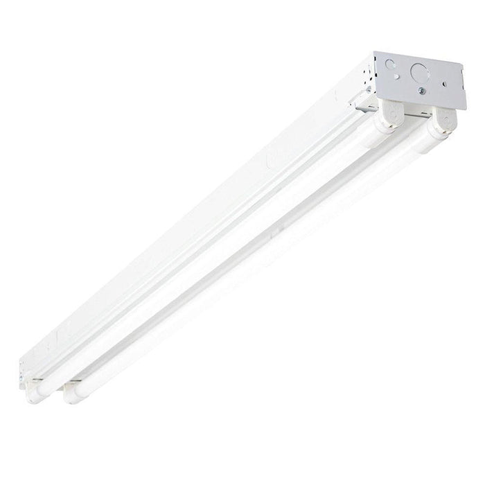 LRSL 4-ft 18W LED-Ready Strip Light, 5000K, Frosted Lamps, Pack of 6