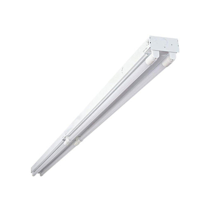 LRSL 8-ft 18W LED-Ready Strip Light, 5000K, Frosted Lamps, (Pack of 6)