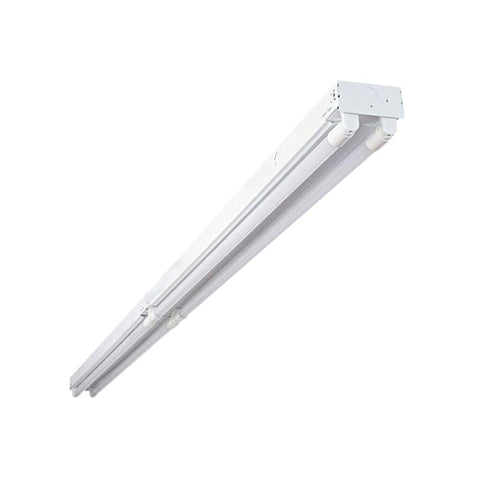 Westgate LRSL 8-ft 18W LED-Ready Strip Light, 4000K, Frosted Lamps, (Pack of 6)